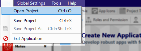 The Main Menu Bar | Radsystems Studio - Help Documentation